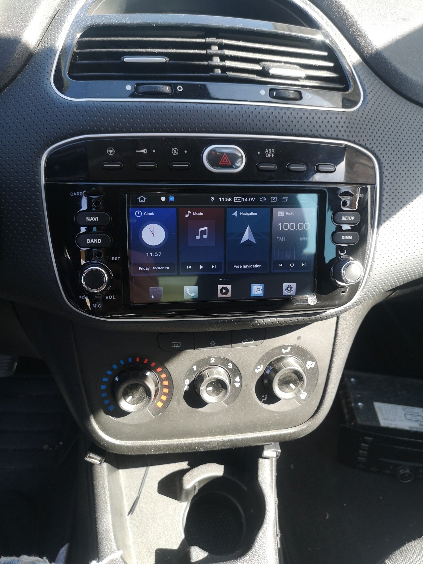 Fiat Punto | 2012-2015 | Android Screen