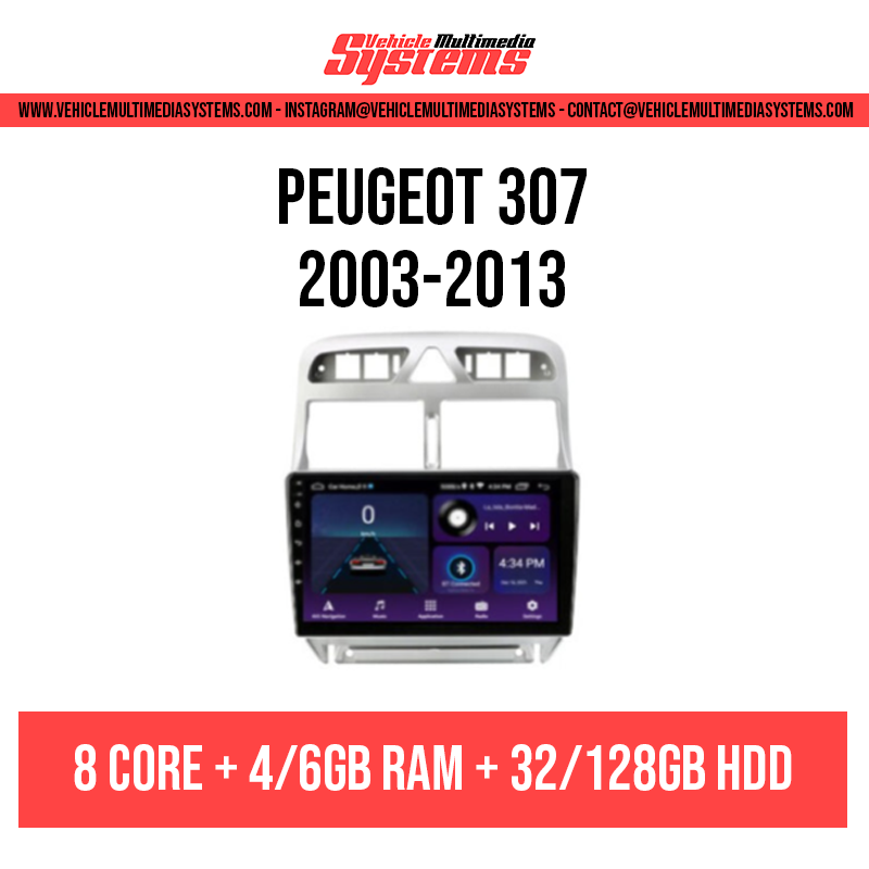 Peugeot 307 | 2003-2013 | Pantalla Android