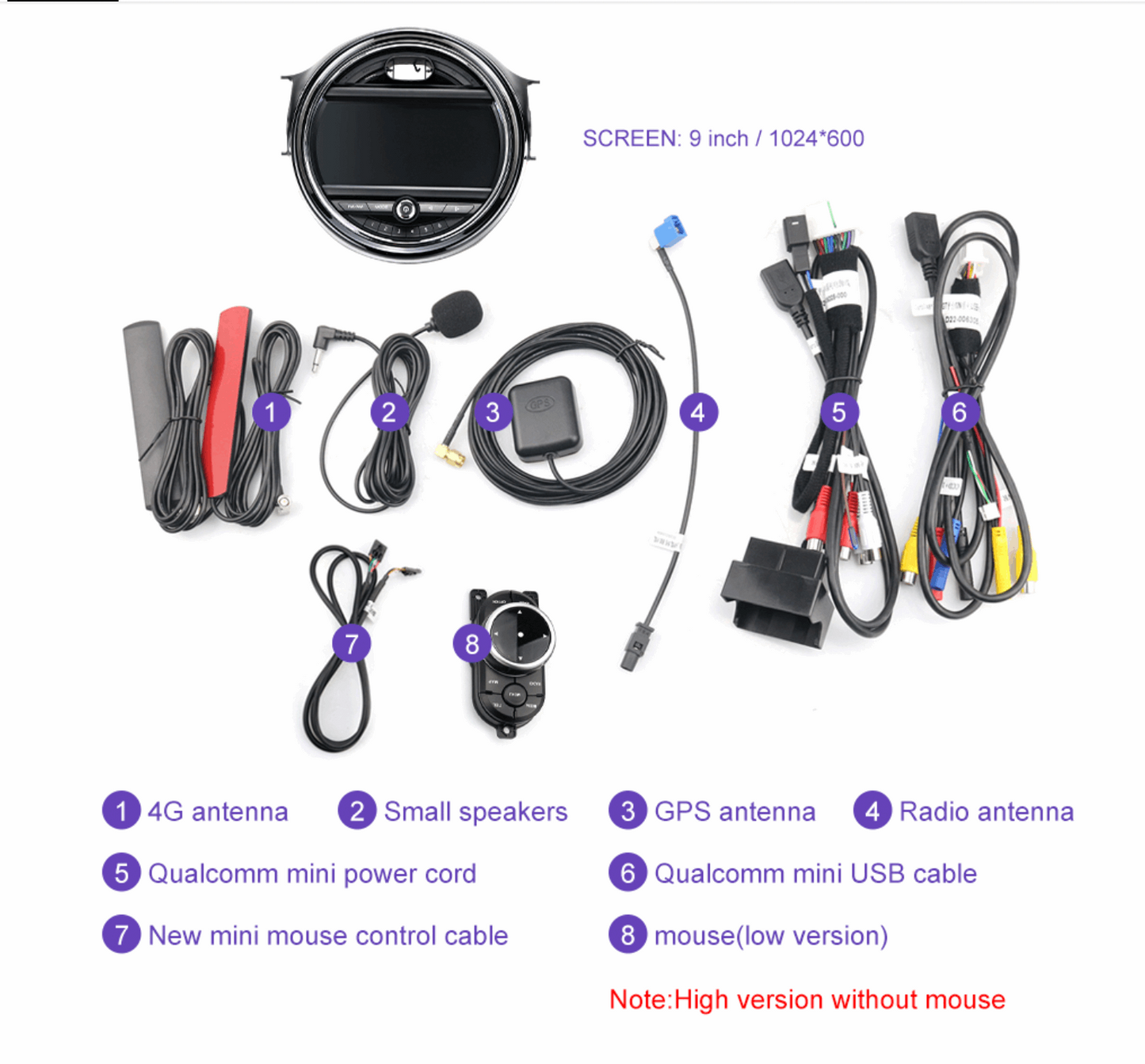 MINI Cooper (F54) | 2017-2020 | Android Screen VMS