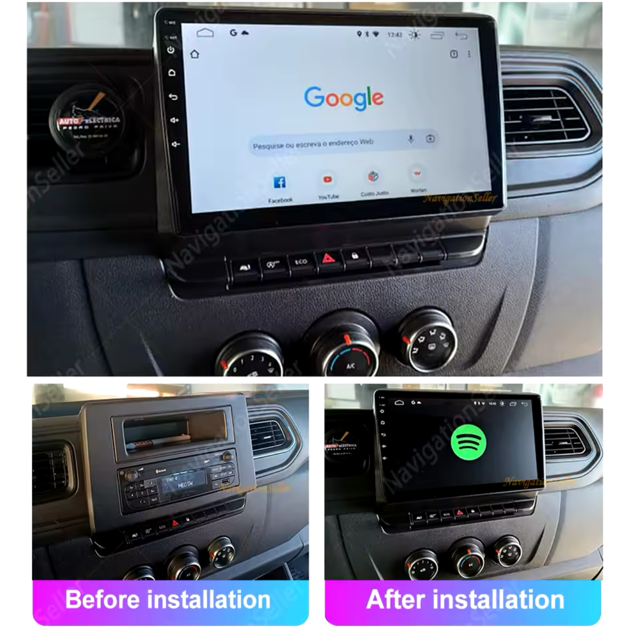 Renault Master | 2019-2022 | Android Screen