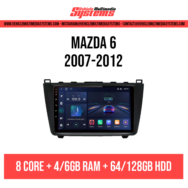 Mazda 6 | 2007-2012 | Android Screen