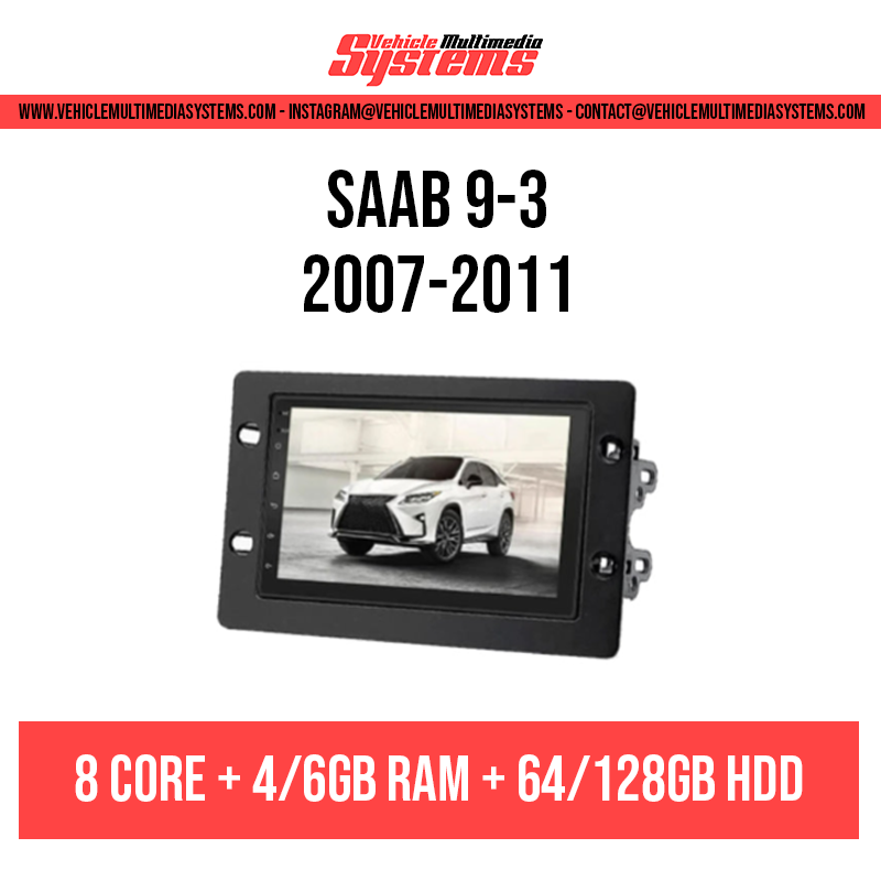 Saab 9-3 93 | 2007-2011 | Android Screen
