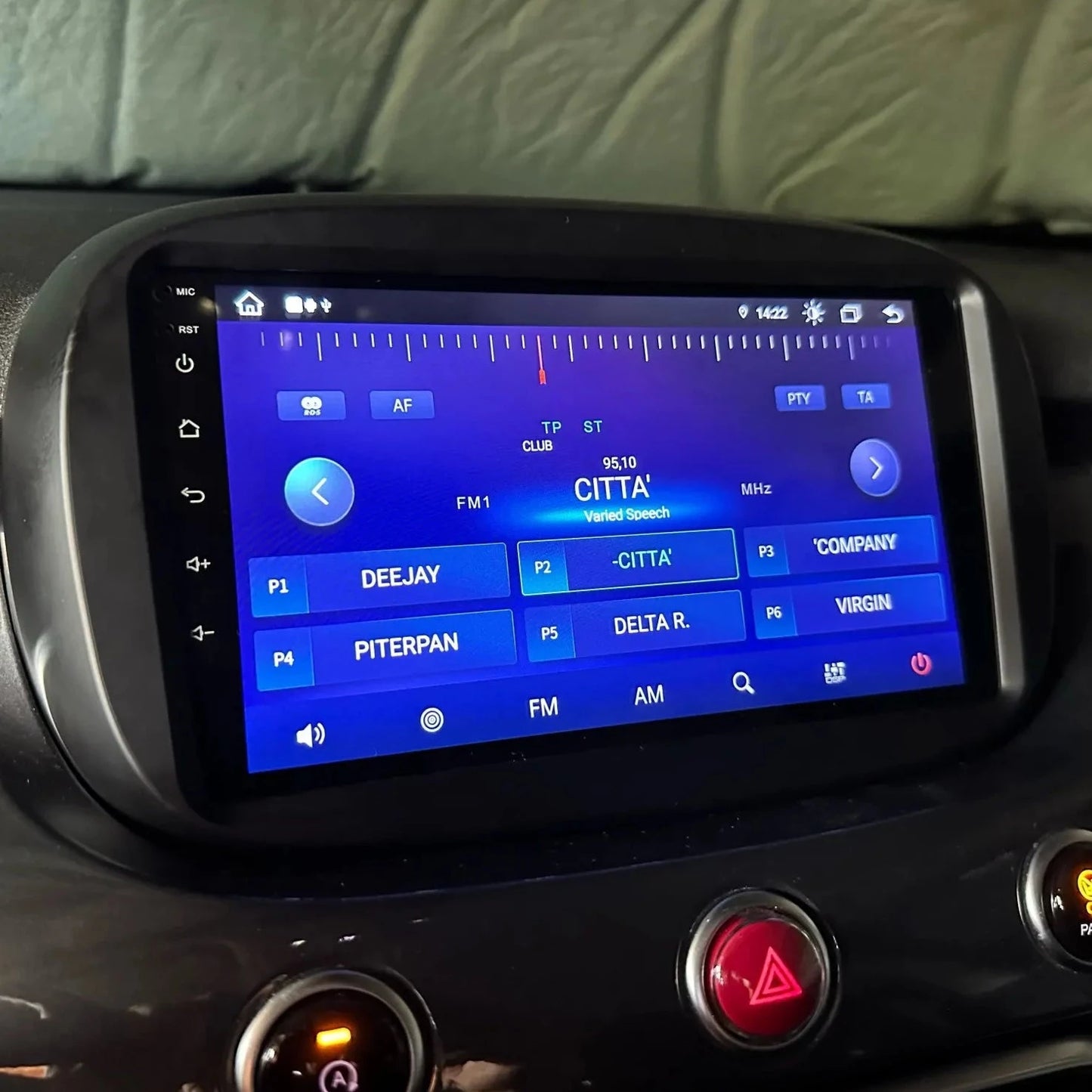 Fiat 500X | 2014-2020 | Android Screen
