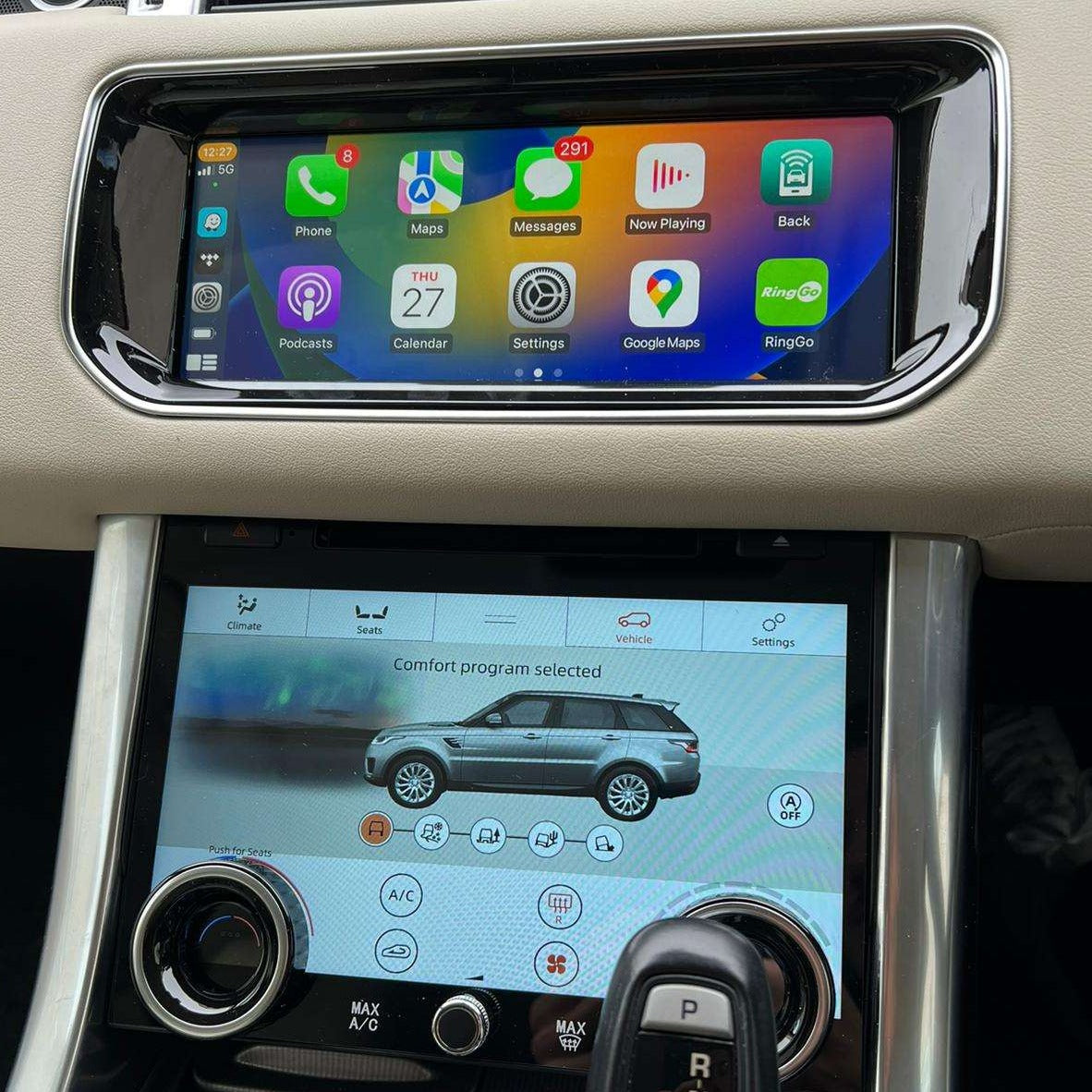 Land Rover Range Rover Sport | 2013-2017 | Android Screen + AC Panel