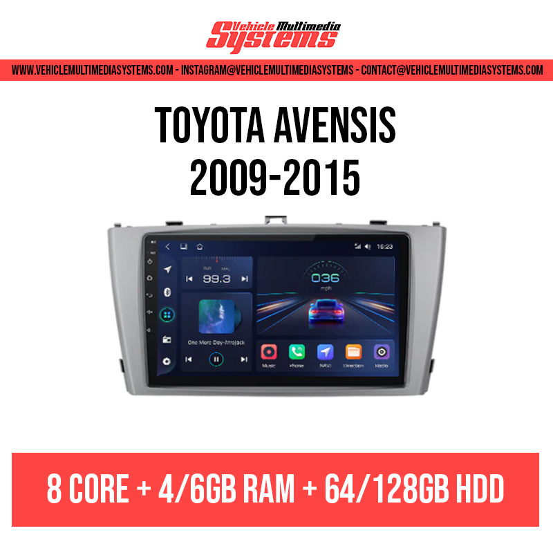 Toyota Avensis | 2009-2015 | Pantalla Android