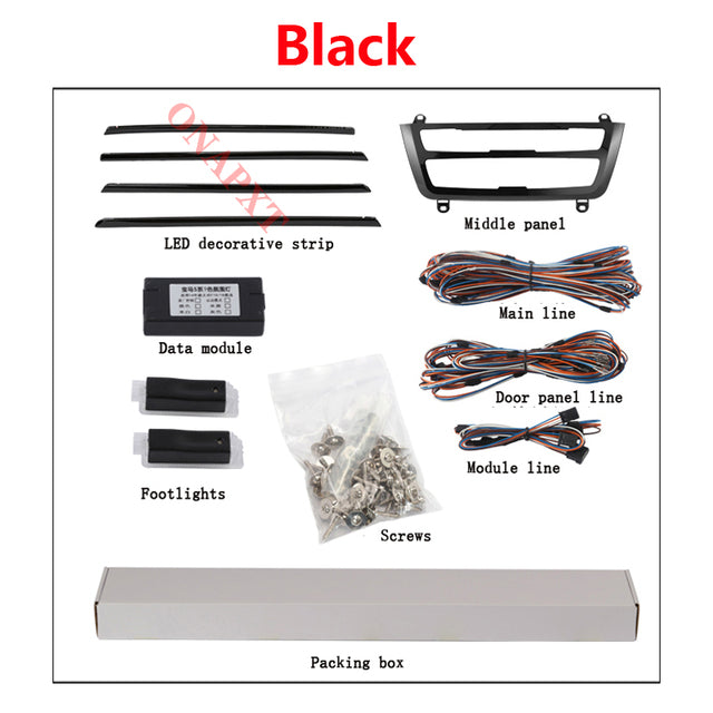 BMW 3 Series | F30 F31 F35 | Ambient Light Kit Vehicle Multimedia Systems