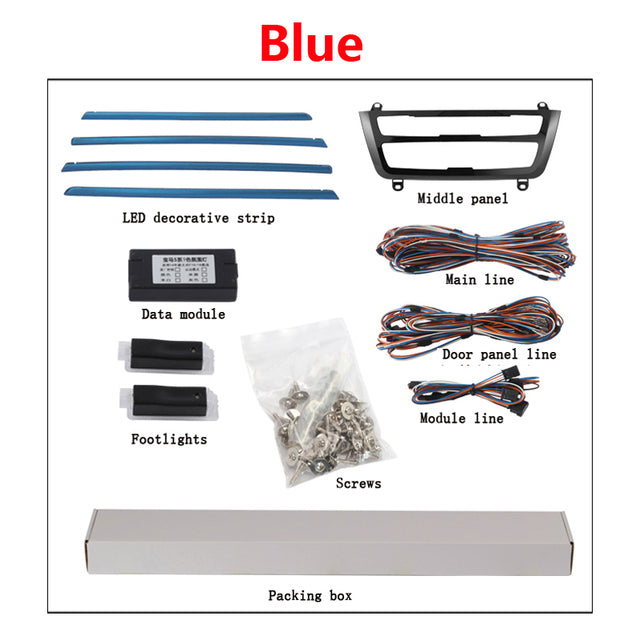 BMW 3 Series | F30 F31 F35 | Ambient Light Kit Vehicle Multimedia Systems