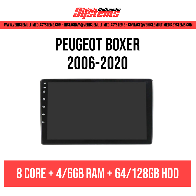 Peugeot Boxer | 2006-2022 | Android Screen