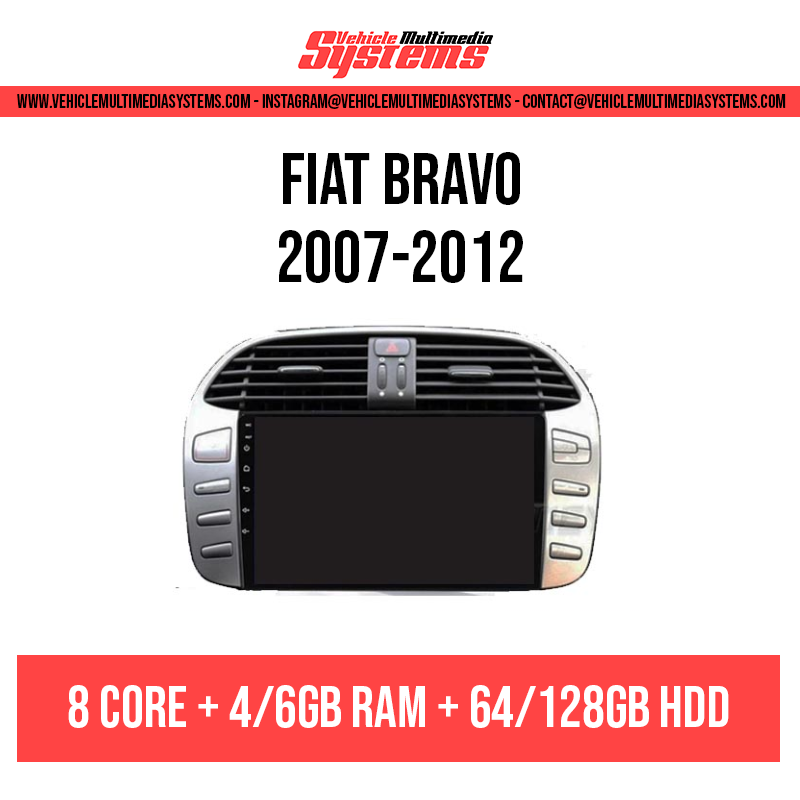 Fiat Bravo | 2007-2012 | Android Screen