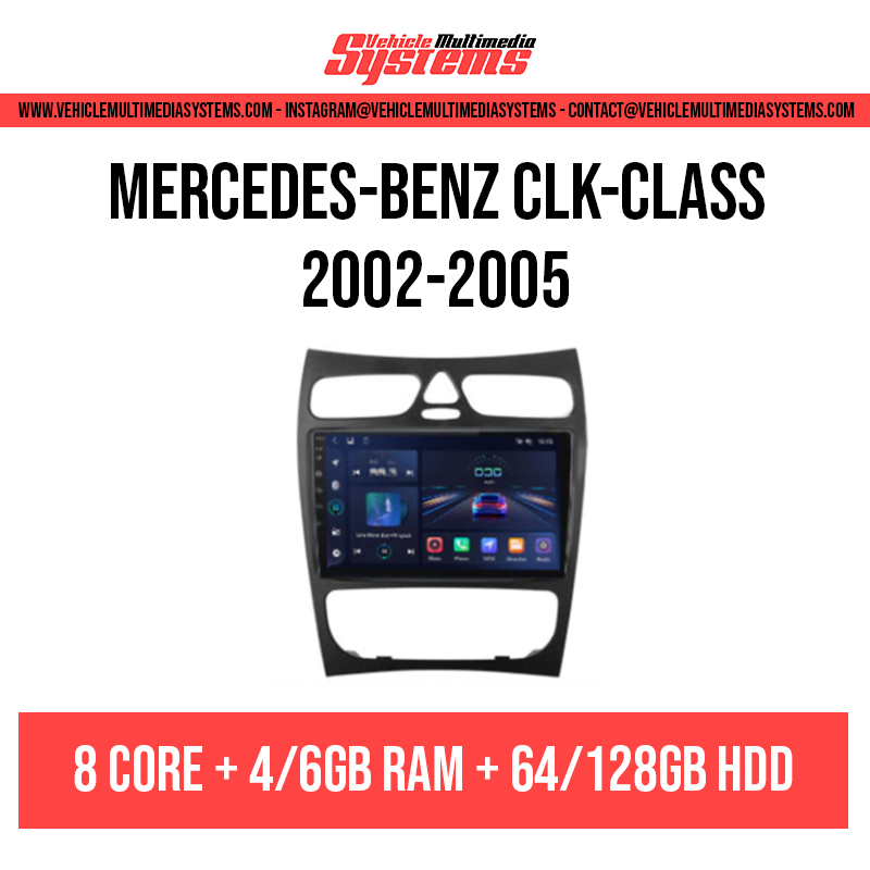Mercedes-Benz CLK-Class | 2002-2005 | Android Screen