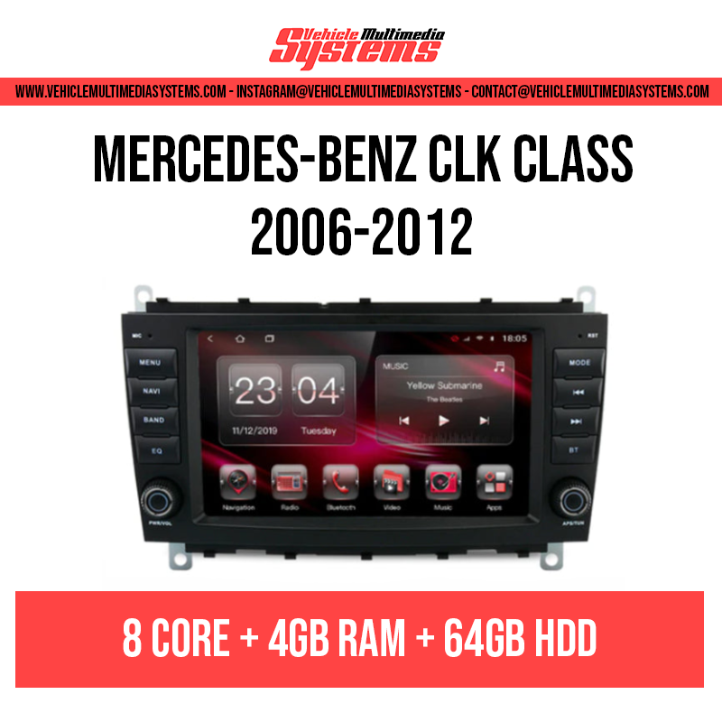 Mercedes-Benz Clase CLK | 2006-2012 | Pantalla Android