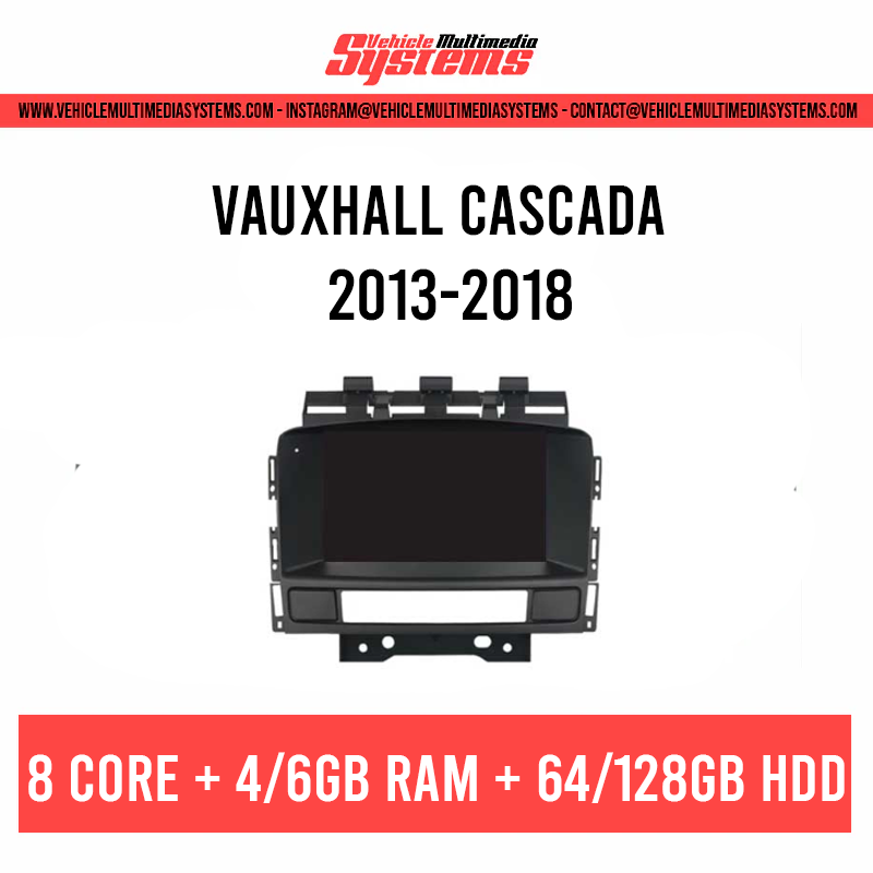 Vauxhall Cascada | 2013-2018 | Pantalla Android