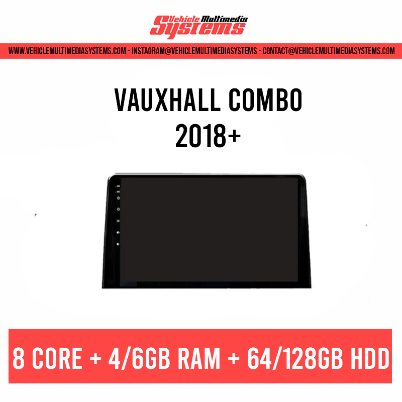 Vauxhall Combo | 2018+ | Pantalla Android