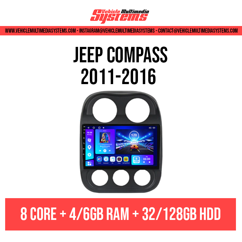 Jeep Compass | 2011-2016 | Android Screen