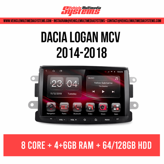 Dacia Logan MCV | 2014-2018 | Pantalla Android