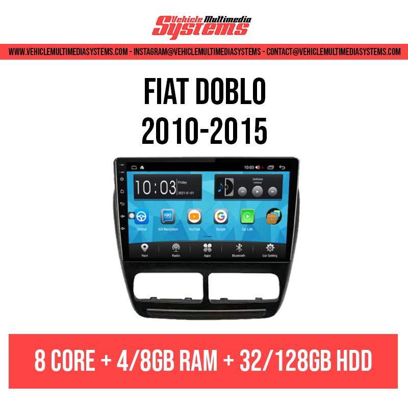 Fiat Doblo | 2010-2015 | Android Screen