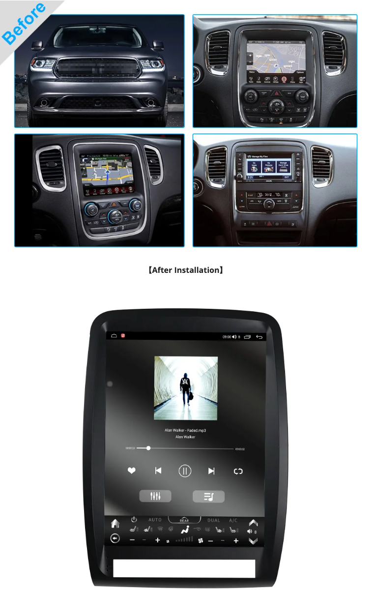 Dodge Durango | 2012-2019 | Android Screen