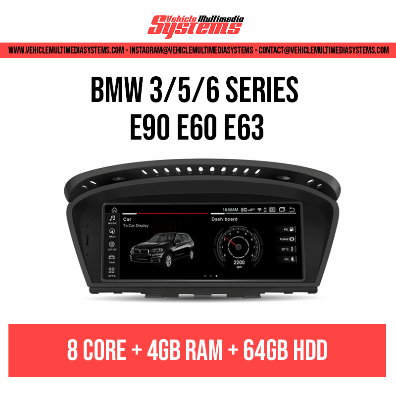 BMW 3 Series 5 Series 6 Series | E90 E60 E63 | Android Screen