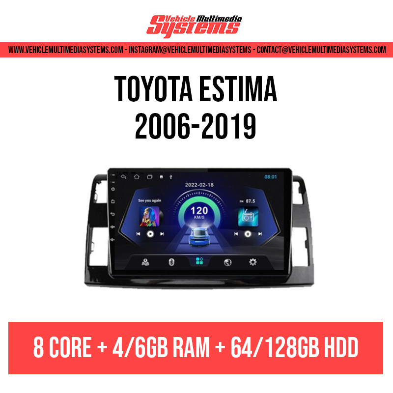 Toyota Estima | 2006-2019 | Android Screen