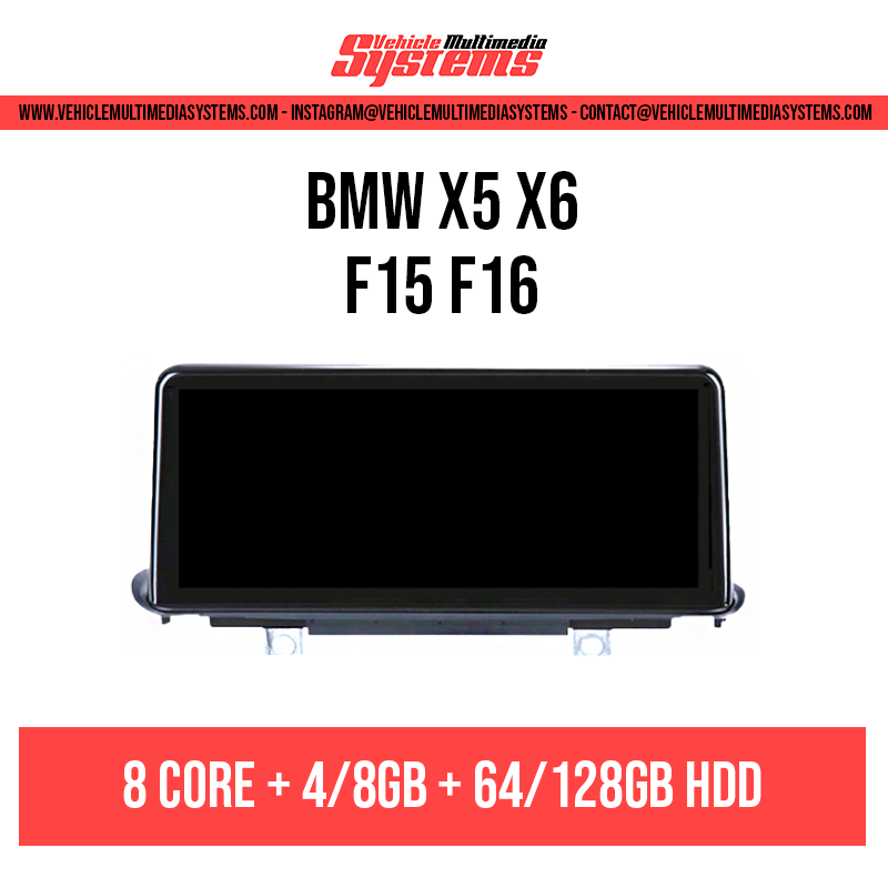 BMW X5 X6 | F15 F16 | Android Screen | NBT, EVO