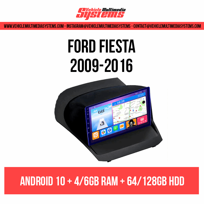 Ford Fiesta | 2009-2016 | Android Screen VMS