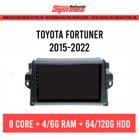 Toyota Fortuner | 2015-2022 | Android Screen