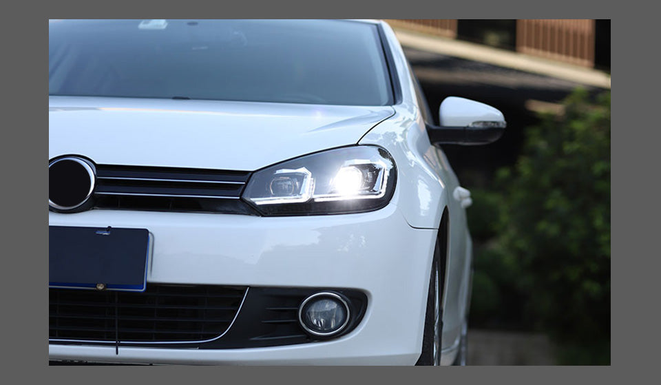 Volkswagen Golf | MK 6 (2008-2013) | Faros LED para faros halógenos OEM