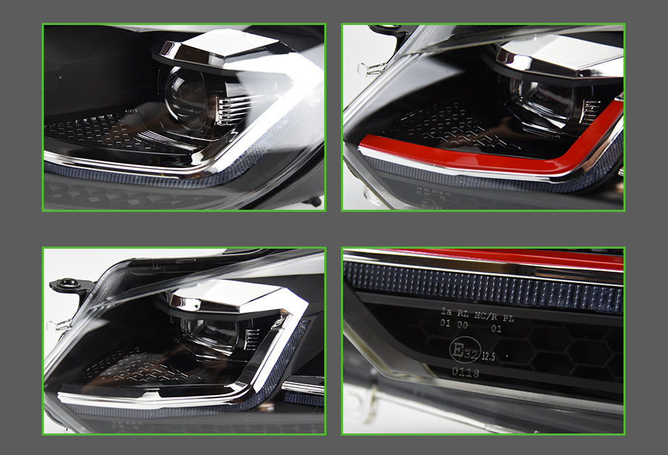 Volkswagen Golf | MK 6 (2008-2013) | Faros LED para faros halógenos OEM