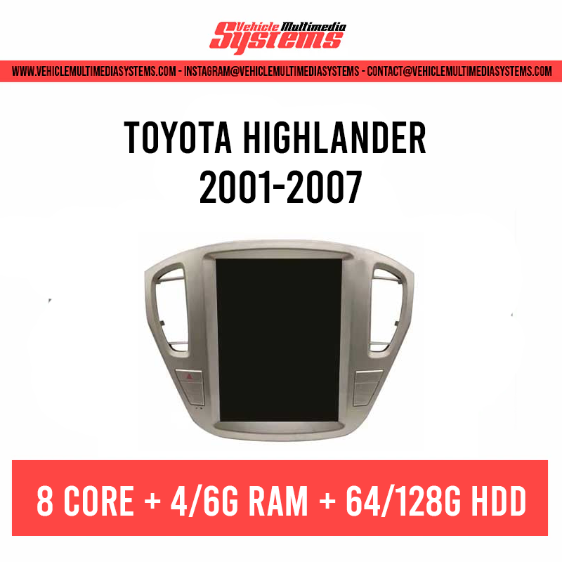 Toyota Highlander | 2001-2007 | Pantalla Android