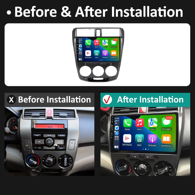 Honda City | 2008-2014 | Android Screen