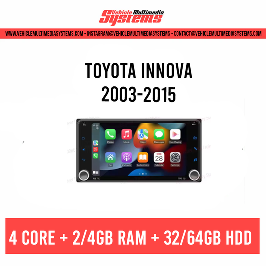 Toyota Innova | 2003-2015 | Android Screen