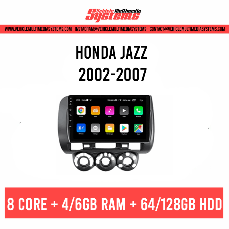 Honda Jazz | 2002-2007 | Android Screen