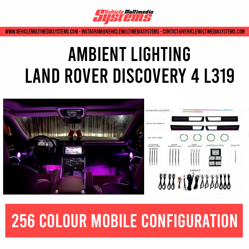 Land Rover Discovery 4 | L319 | OEM Style Ambient Lighting Kit