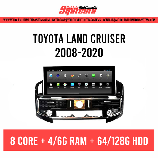 Toyota Land Cruiser | 2008-2020 | Android Screen