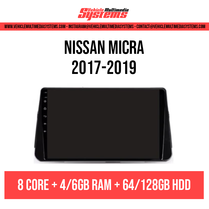 Nissan Micra | 2017-2019 | Android Screen