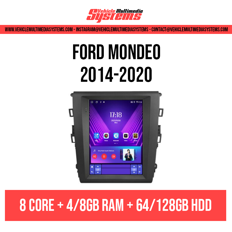 Ford Mondeo | 2014-2020 | Pantalla Android | Estilo Tesla