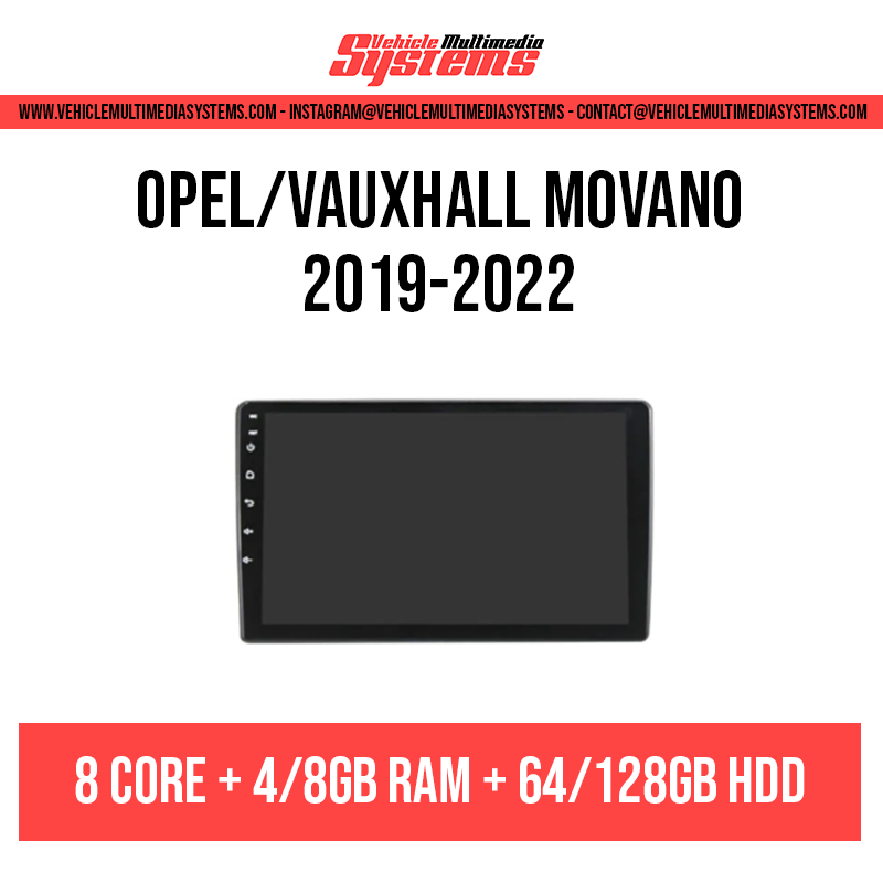 Vauxhall Vivaro | 2015-2018 | Pantalla Android