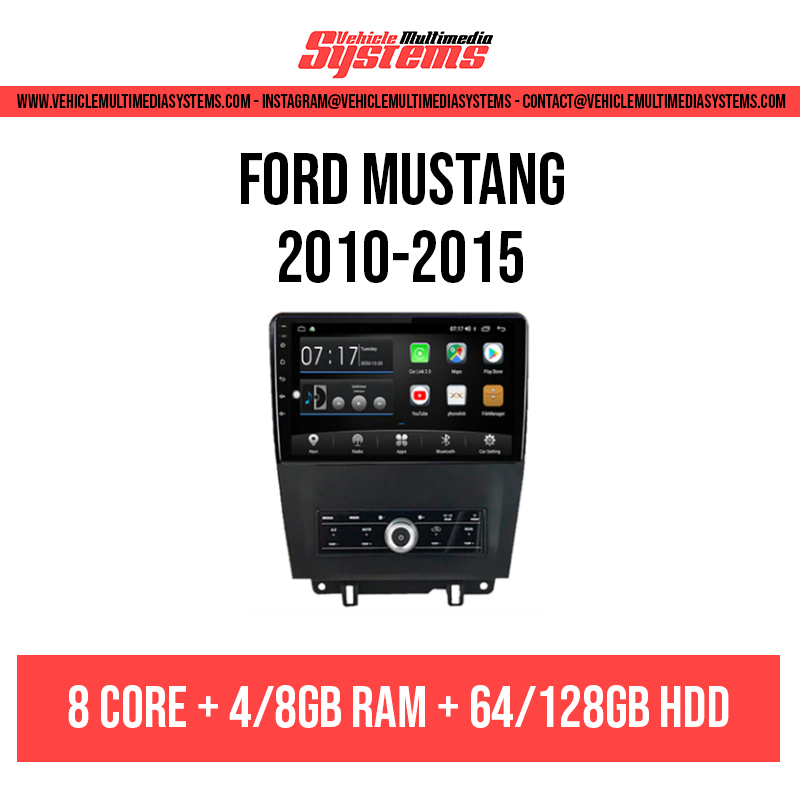 Ford Mustang | 2010-2015 | Pantalla Android