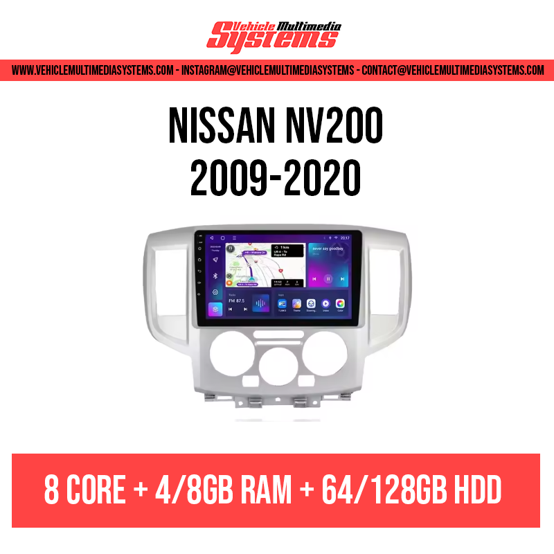 Nissan NV200 | 2009-2020 | Android Screen