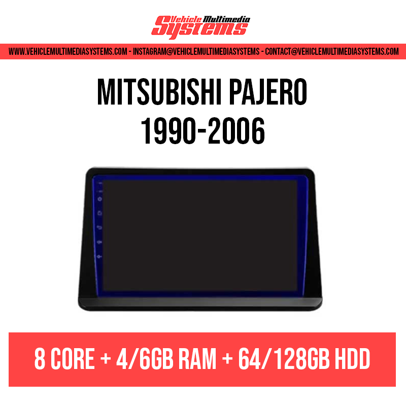 Mitsubishi Pajero | 1990-2006 | Android Screen