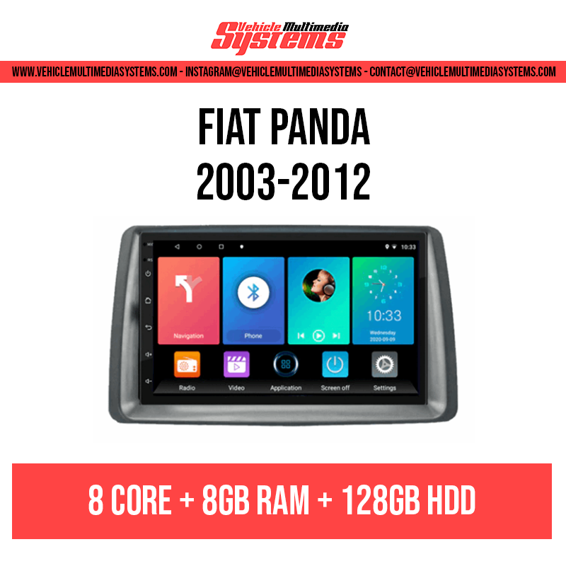 Fiat Panda | 2003-2012 | Android Screen