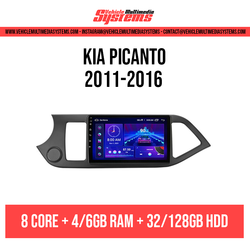 Kia Picanto | 2011-2016 | Android Screen