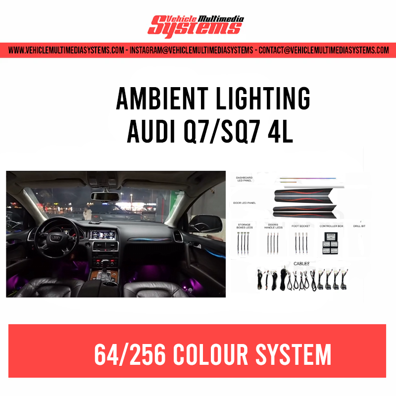 Audi Q7 | 4L | OEM Style Ambient Lighting Kit