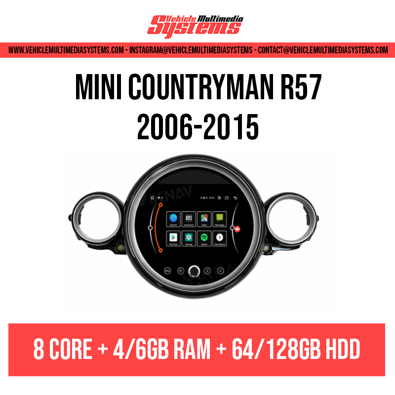 MINI Convertible R57 | 2006-2015 | Android Screen