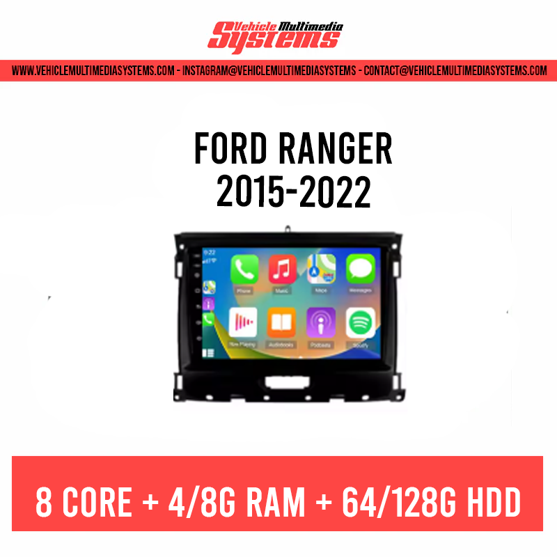 Ford Ranger | 2015 - 2022 | Android Screen