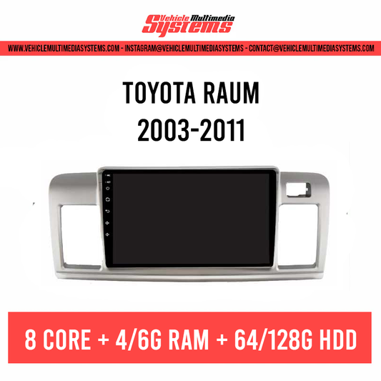 Toyota Raum | 2003-2011 | Android Screen | RHD