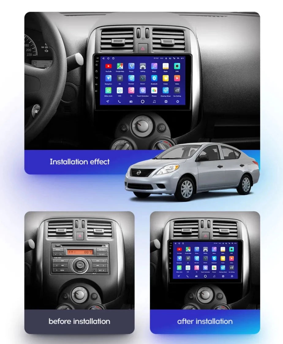 Nissan Sunny | 2012-2014 | Android Screen