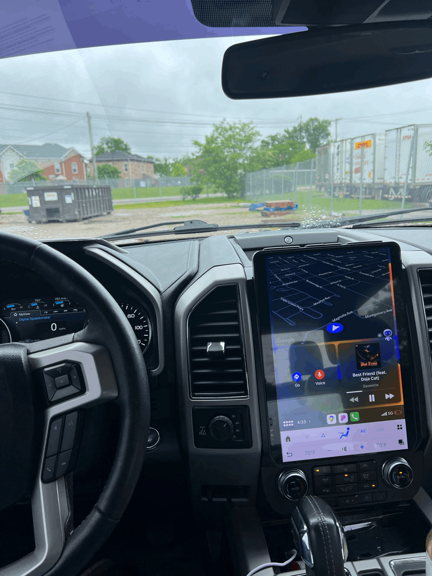 Ford F150 F250 F350 | 2015-2022 | Android Screen | Tesla Style