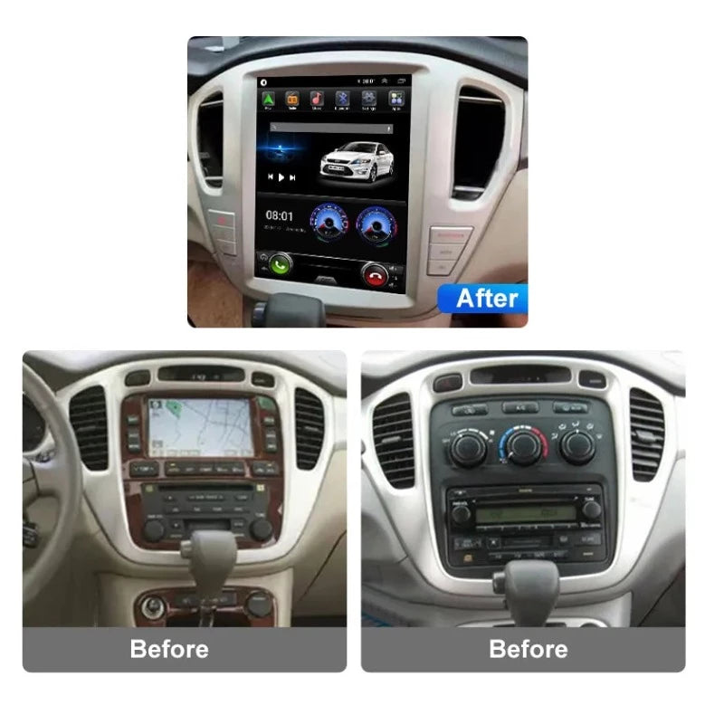 Toyota Highlander | 2001-2007 | Pantalla Android