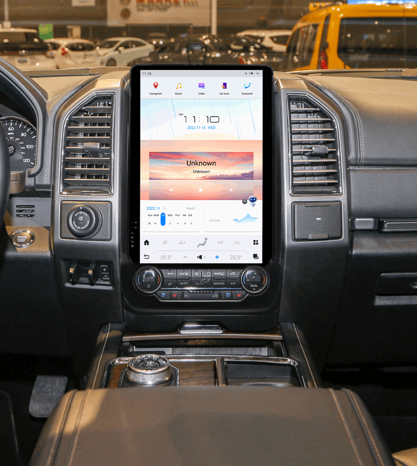 Ford Expedition | 2016-2022 | Android Screen | Tesla Style